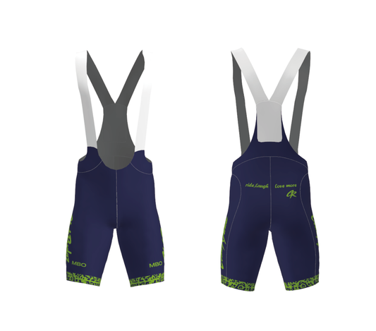 Farad Hall - Pro Custom bib shorts (Laser cut)-Blue